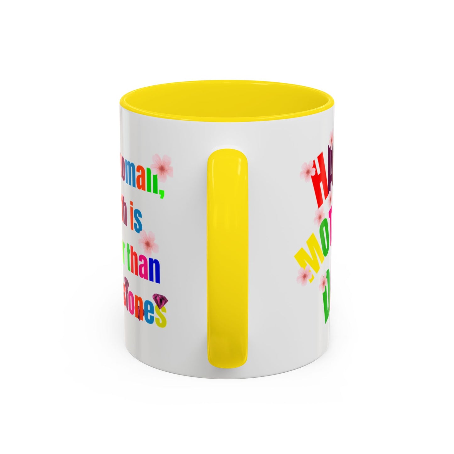 Inspirational Accent Coffee Mug - 'Virtuous Woman' Butterfly Design - Perfect Gift for Mother's Day