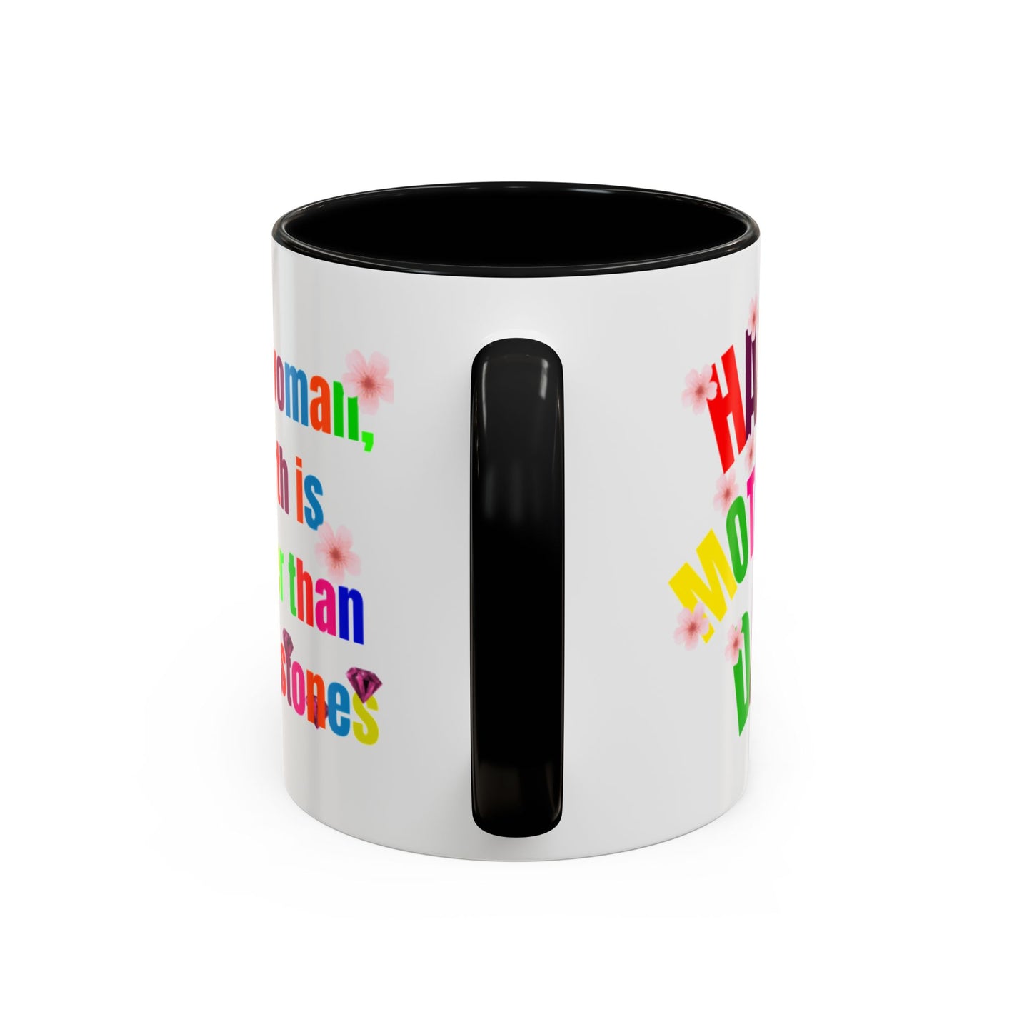 Inspirational Accent Coffee Mug - 'Virtuous Woman' Butterfly Design - Perfect Gift for Mother's Day