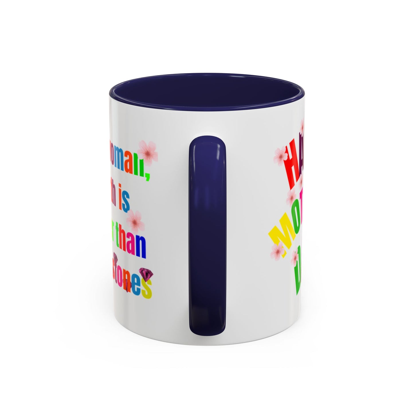 Inspirational Accent Coffee Mug - 'Virtuous Woman' Butterfly Design - Perfect Gift for Mother's Day